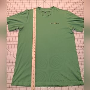 Rock Monkey T-Shirt, Medium, Green, Great Condition